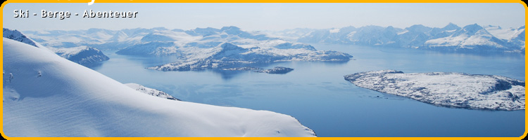 Ski-Berge-Abenteuer